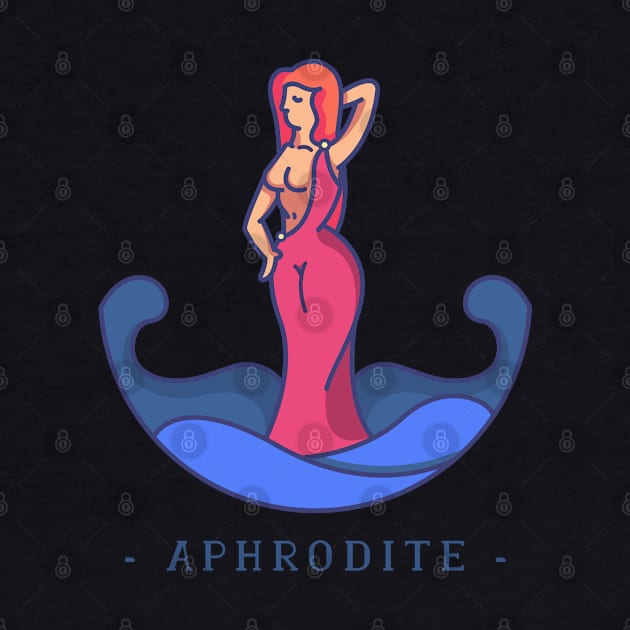 Aphrodite Greek Mythology by MimicGaming